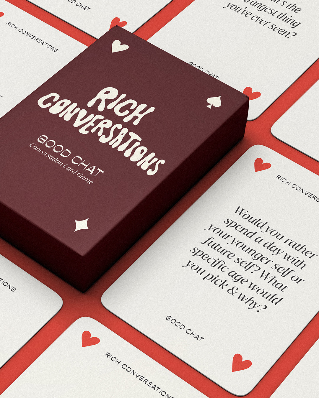 Rich Conversations: Good Chat Conversation Card Game