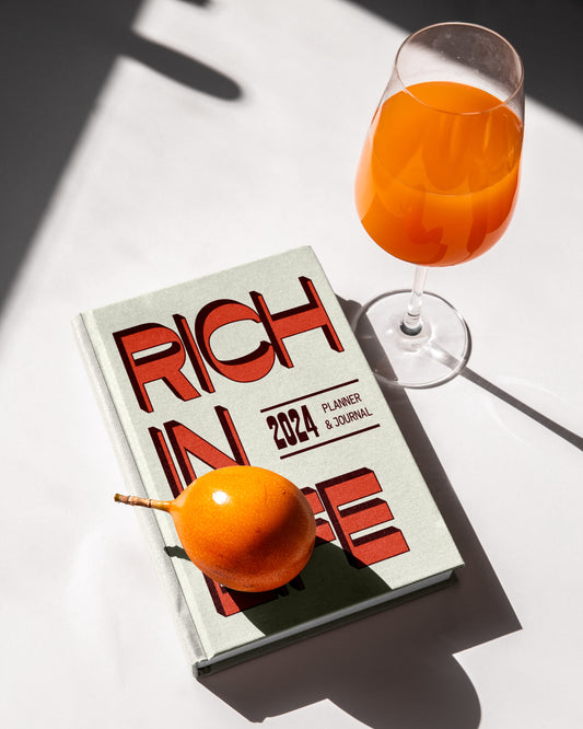 Rich In Life 2024 Micro-Habit Planner & Journal [IN STOCK]